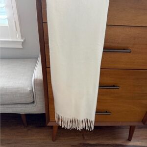 Cream Cashmere Scarf